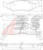 A.B.S. 37043 Brake Pad Set, disc brake